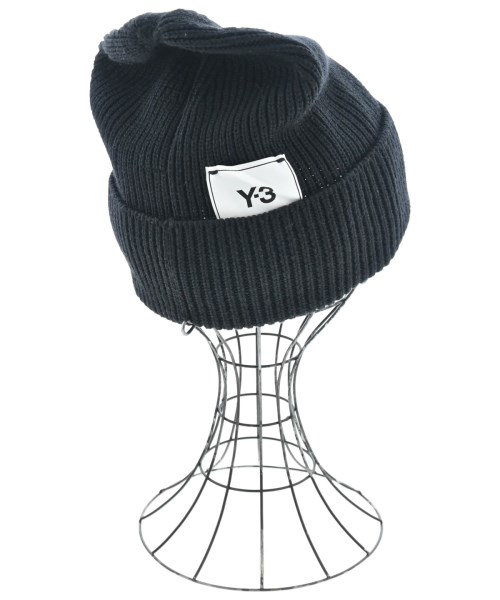 Y-3（ワイスリー）ニットキャップ・ビーニー 黒 サイズ:46 メンズ/2200662950097