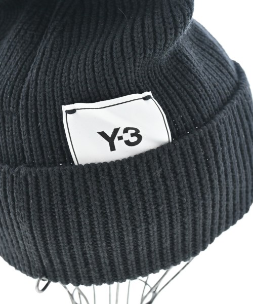 Y-3（ワイスリー）ニットキャップ・ビーニー 黒 サイズ:46 メンズ/2200662950097