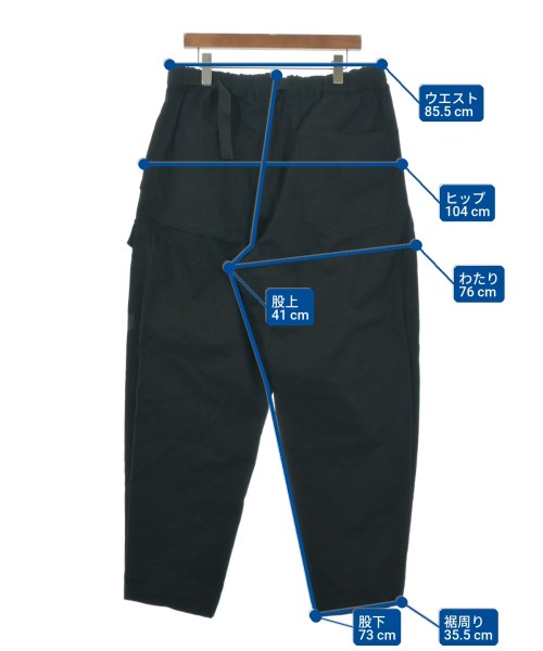 Y-3（ワイスリー）カーゴパンツ 黒 サイズ:XL メンズ/2200664539139