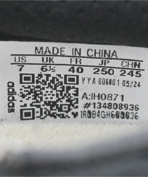 Y-3（ワイスリー）スニーカー 黒 サイズ:25cm メンズ/2200665185113