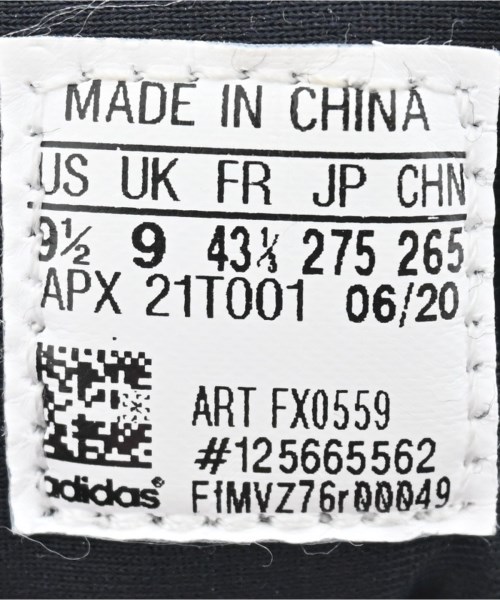 Y-3（ワイスリー）スニーカー 黒 サイズ:27.5cm メンズ/2200667870215