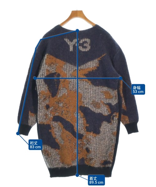 Y-3（ワイスリー）ニット・セーター 紺 サイズ:XS メンズ/2200664860059