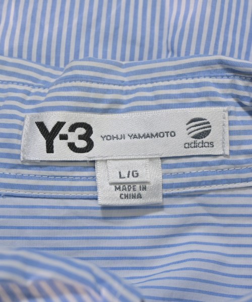 Y-3（ワイスリー）カジュアルシャツ 青 サイズ:L メンズ/2200669095135