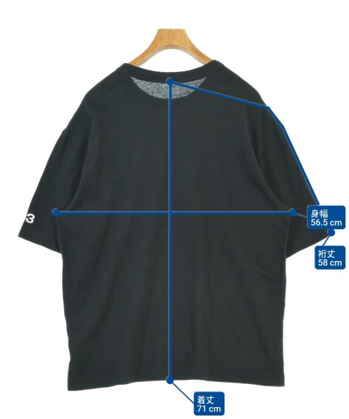 Y-3（ワイスリー）Tシャツ・カットソー 黒 サイズ:L メンズ/2200670453023