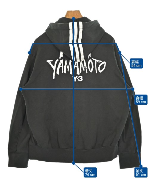Y-3（ワイスリー）パーカー 黒 サイズ:XS メンズ/2200671882020