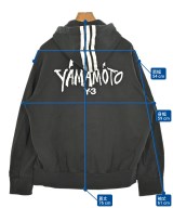 Y-3（ワイスリー）パーカー 黒 サイズ:XS メンズ/2200671882020
