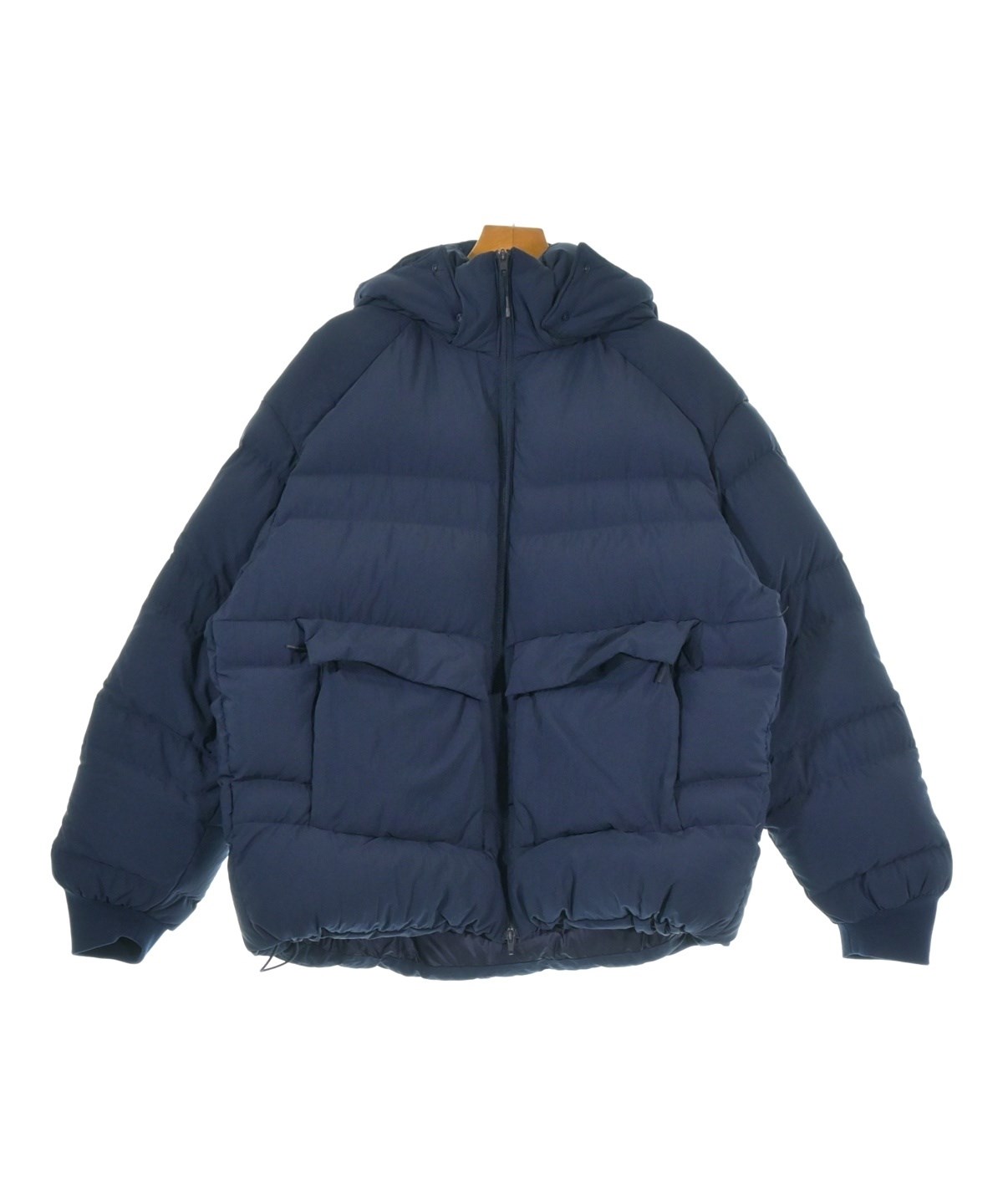 Y-3（ワイスリー）ダウンジャケット/ダウンベスト 紺 サイズ:XL メンズ