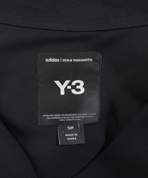 Y-3（ワイスリー）カジュアルシャツ 黒 サイズ:S メンズ/2200730567042