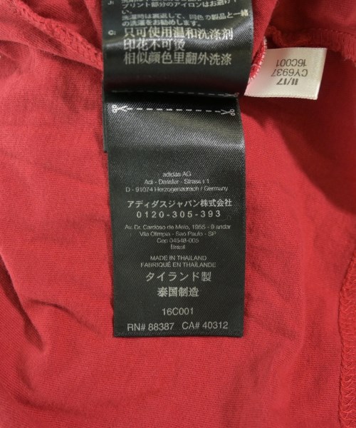 Y-3（ワイスリー）Tシャツ・カットソー 赤 サイズ:XS メンズ/2200723577010