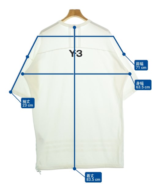 Y-3（ワイスリー）Tシャツ・カットソー 白 サイズ:XS メンズ/2200732296087
