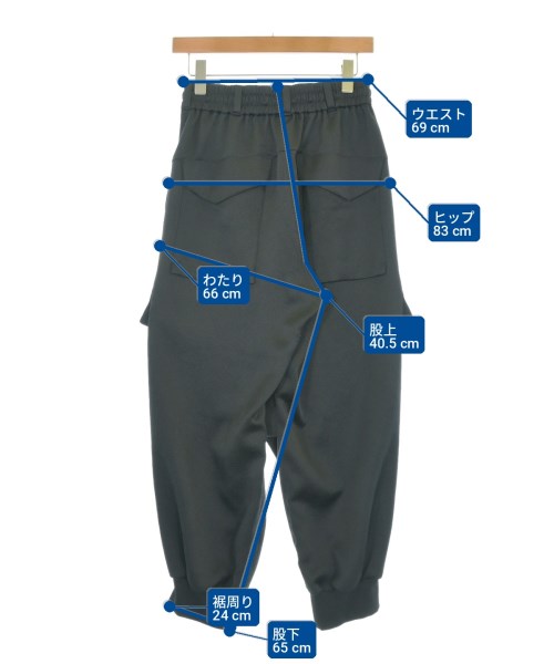 Y-3（ワイスリー）カーゴパンツ 黒 サイズ:2XS(XXS位) メンズ/2200732776053