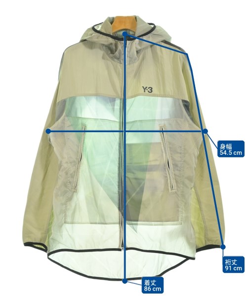 Y-3（ワイスリー）ブルゾン グレー サイズ:L メンズ/2200733165061