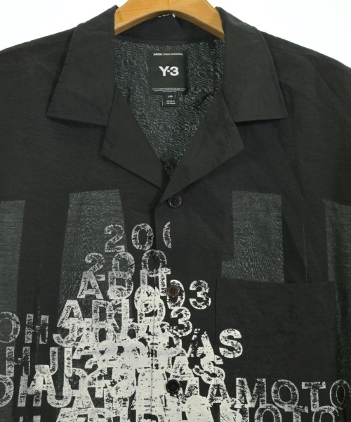 Y-3（ワイスリー）カジュアルシャツ 黒 サイズ:L メンズ/2200733165078