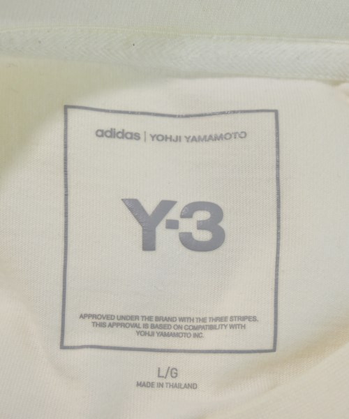 Y-3（ワイスリー）Tシャツ・カットソー 白 サイズ:L メンズ/2200735049055