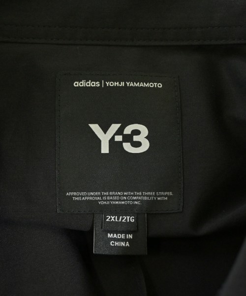 Y-3（ワイスリー）カジュアルシャツ 黒 サイズ:2XL メンズ/2200720730029