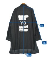 Y-3（ワイスリー）カジュアルシャツ 黒 サイズ:2XL メンズ/2200720730029