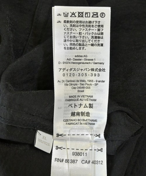 Y-3（ワイスリー）カジュアルシャツ 黒 サイズ:XL メンズ/2200720730036