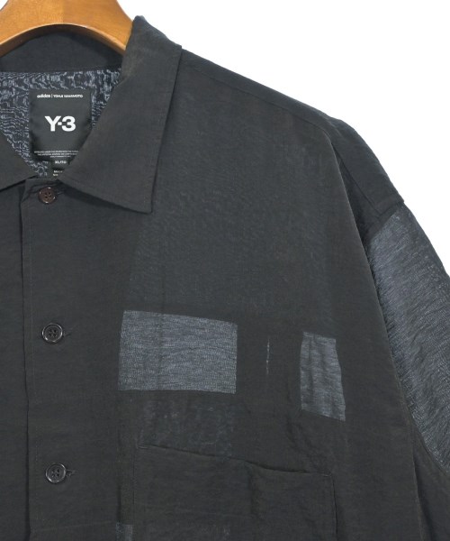 Y-3（ワイスリー）カジュアルシャツ 黒 サイズ:XL メンズ/2200720730036