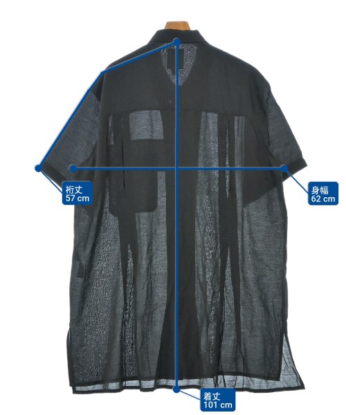 Y-3（ワイスリー）カジュアルシャツ 黒 サイズ:XL メンズ/2200720730036