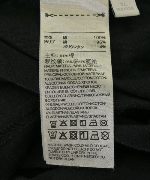 Y-3（ワイスリー）Tシャツ・カットソー 黒 サイズ:XL メンズ/2200721469164