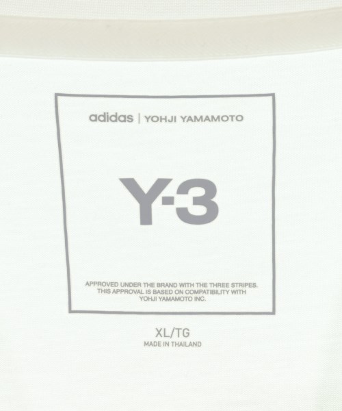 Y-3（ワイスリー）Tシャツ・カットソー 白 サイズ:XL メンズ/2200722149089