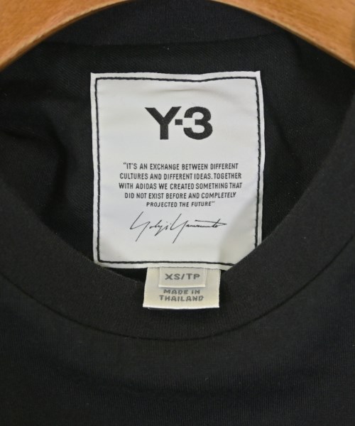 Y-3（ワイスリー）Tシャツ・カットソー 黒 サイズ:XS レディース/2200724726134