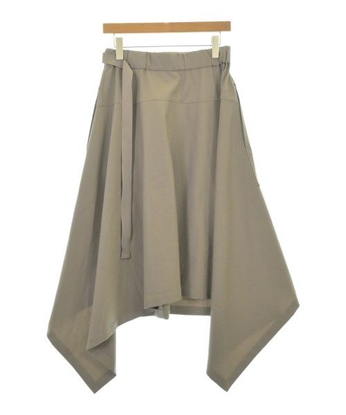 Y-3（ワイスリー）ひざ丈スカート グレー サイズ:S レディース/2200728369146