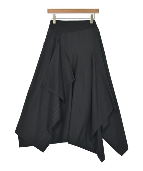 Y-3（ワイスリー）ロング・マキシ丈スカート 黒 サイズ:XS レディース/2200677854045