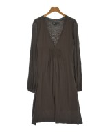 Y-3（ワイスリー）ワンピース 茶 サイズ:XS レディース/2200685241028
