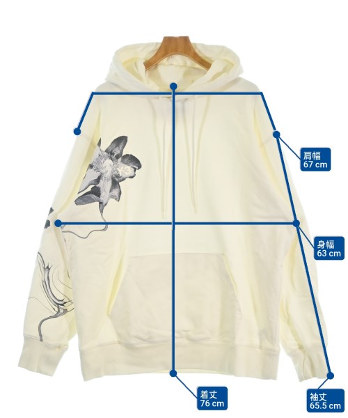 Y-3（ワイスリー）パーカー 白 サイズ:XL メンズ/2200685661055