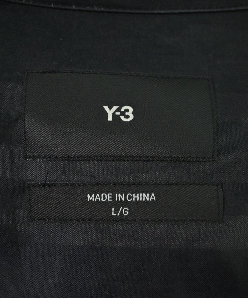 Y-3（ワイスリー）カジュアルシャツ 黒 サイズ:L メンズ/2200685661109