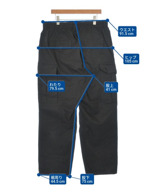 Y-3（ワイスリー）カーゴパンツ 黒 サイズ:XL メンズ/2200685661154