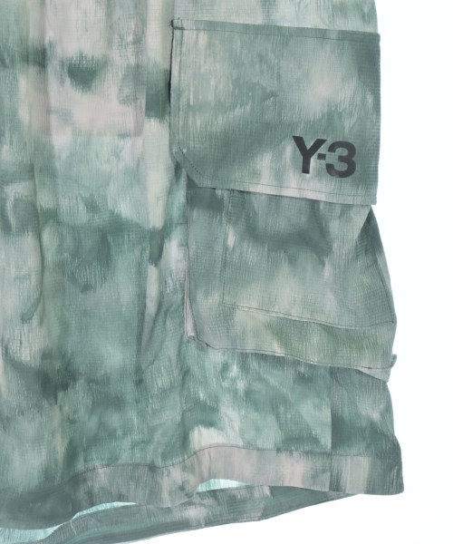 Y-3（ワイスリー）ショートパンツ 緑 サイズ:M メンズ/2200685661192