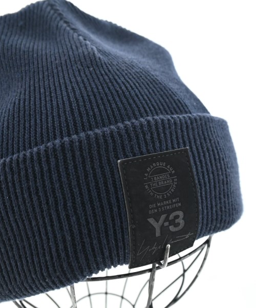 Y-3（ワイスリー）ニットキャップ・ビーニー 紺 サイズ:44cm メンズ/2200686770121