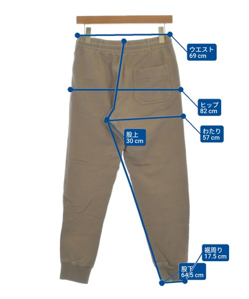 Y-3（ワイスリー）スウェットパンツ 茶 サイズ:S レディース/2200683199031