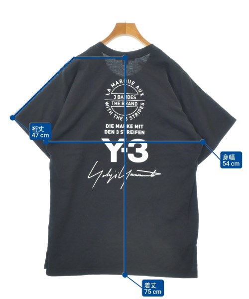 Y-3（ワイスリー）Tシャツ・カットソー 黒 サイズ:XS メンズ/2200683199109