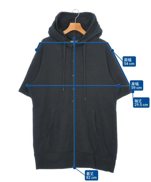 Y-3（ワイスリー）パーカー 黒 サイズ:XL メンズ/2200689115011