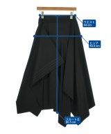 Y-3（ワイスリー）ロング・マキシ丈スカート 黒 サイズ:XS レディース/2200689723025