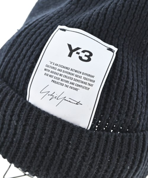 Y-3（ワイスリー）ニットキャップ・ビーニー 黒 サイズ:- メンズ/2200686339120