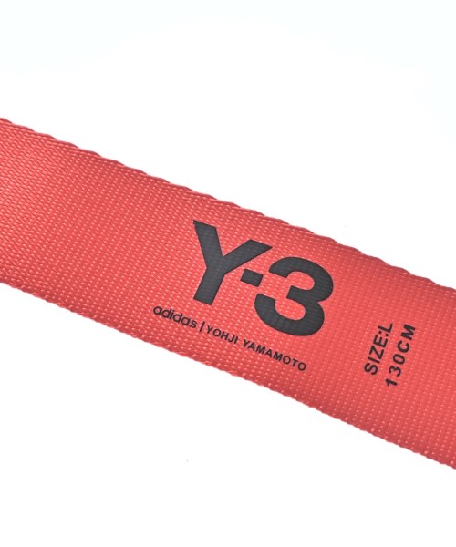 Y-3（ワイスリー）ベルト 赤 サイズ:- メンズ/2200691417165
