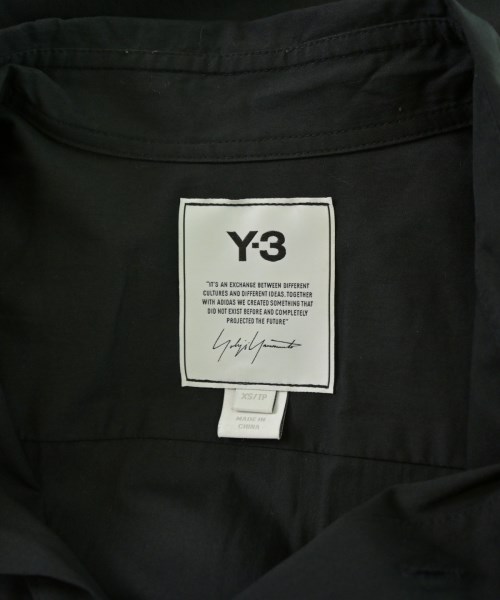 Y-3（ワイスリー）カジュアルシャツ 黒 サイズ:XS メンズ/2200691675039