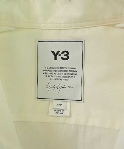 Y-3（ワイスリー）カジュアルシャツ 白 サイズ:S メンズ/2200691675046