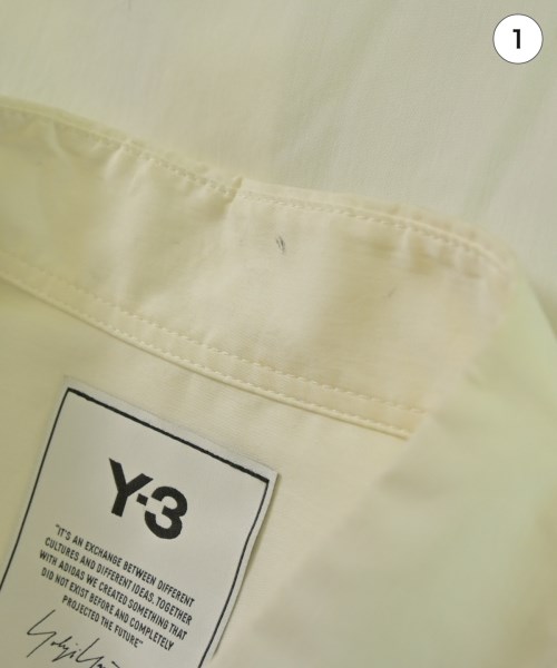 Y-3（ワイスリー）カジュアルシャツ 白 サイズ:S メンズ/2200691675046