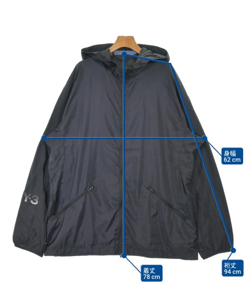 Y-3（ワイスリー）マウンテンパーカー 黒 サイズ:XL メンズ/2200692277096