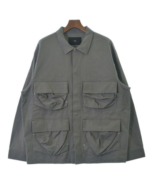 Y-3(ワイスリー)ミリタリーブルゾン グレー サイズ:M/2200684515076
