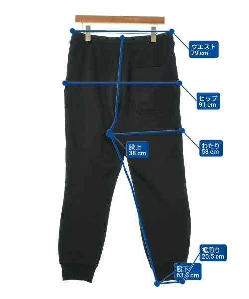 Y-3（ワイスリー）スウェットパンツ 黒 サイズ:M メンズ/2200692694039