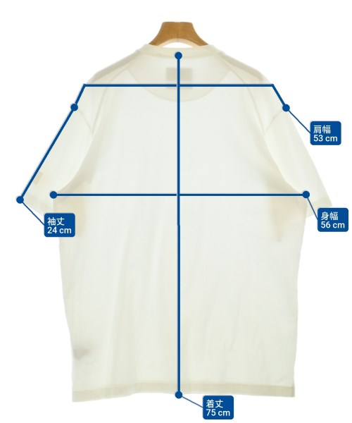 Y-3（ワイスリー）Tシャツ・カットソー 白 サイズ:L メンズ/2200692694060