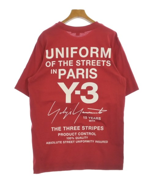 Y-3（ワイスリー）Tシャツ・カットソー 赤 サイズ:S メンズ/2200693164029