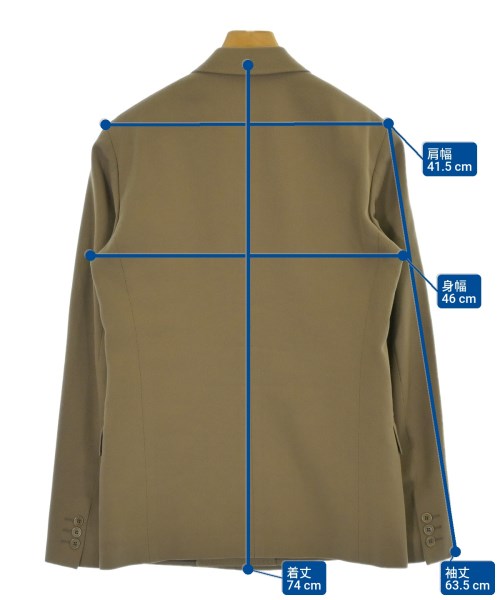 HAUTE（オート）テーラードジャケット ベージュ サイズ:44(S位) メンズ/2200673765017