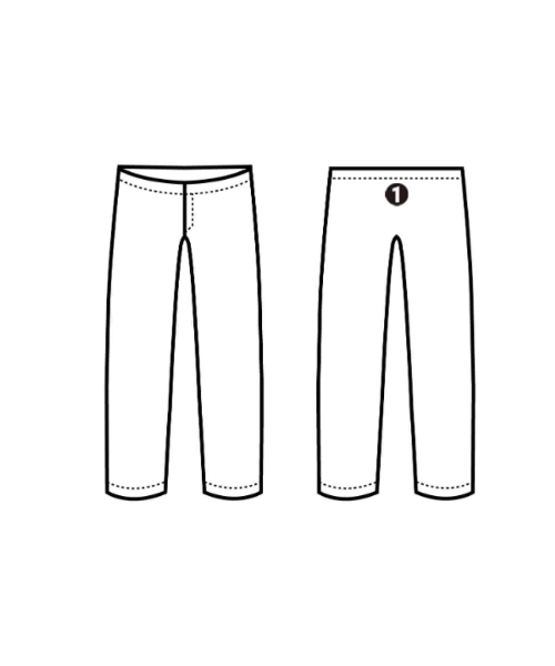 HAUTE（オート）スラックス 黒 サイズ:46(M位) メンズ/2200671223090